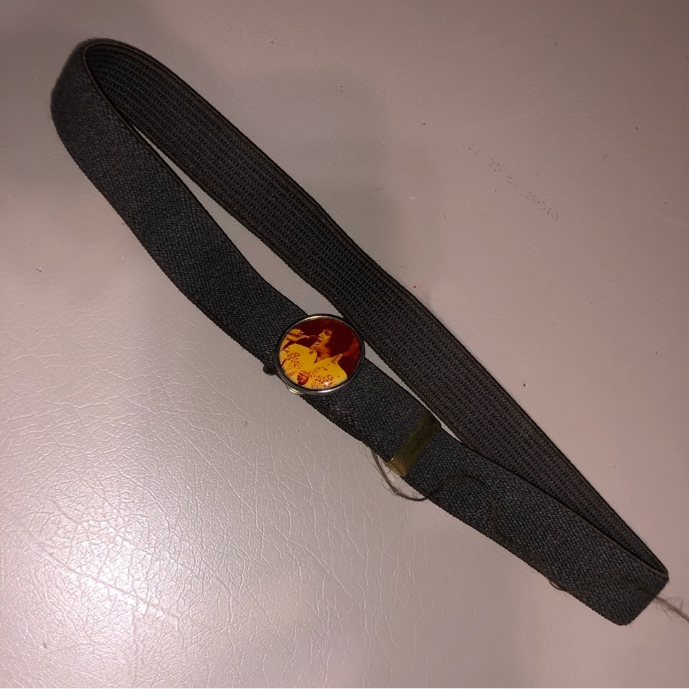 🌟Vintage Elvis Presley Elastic Belt🌟